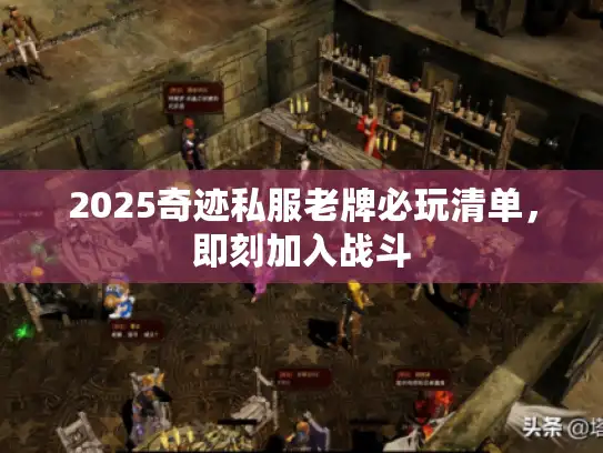 2025奇迹私服老牌必玩清单，即刻加入战斗