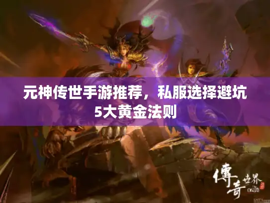元神传世手游推荐，私服选择避坑5大黄金法则