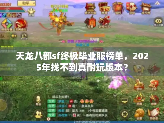 天龙八部sf终极毕业服榜单，2025年找不到真耐玩版本？