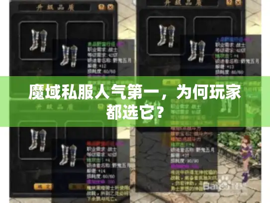 魔域私服人气第一,为何玩家都选它? 魔域私服人气第一,为何玩家都选它?