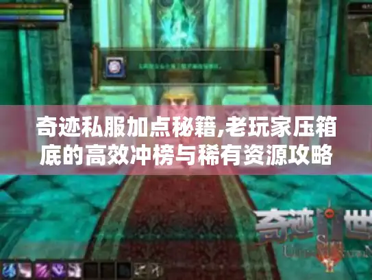 奇迹私服加点秘籍,老玩家压箱底的高效冲榜与稀有资源攻略