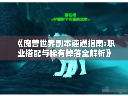 《魔兽世界副本速通指南:职业搭配与稀有掉落全解析》 《魔兽世界副本速通指南:职业搭配与稀有掉落全解析》