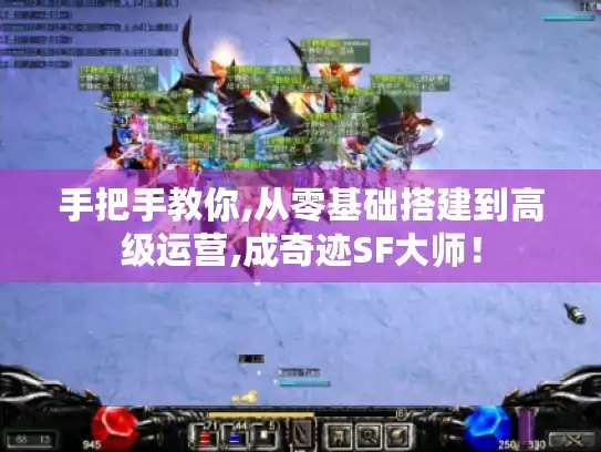 手把手教你,从零基础搭建到高级运营,成奇迹SF大师！