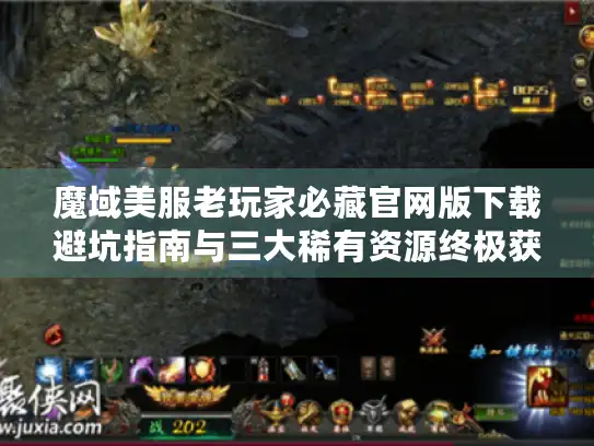 魔域美服老玩家必藏官网版下载避坑指南与三大稀有资源终极获取路线