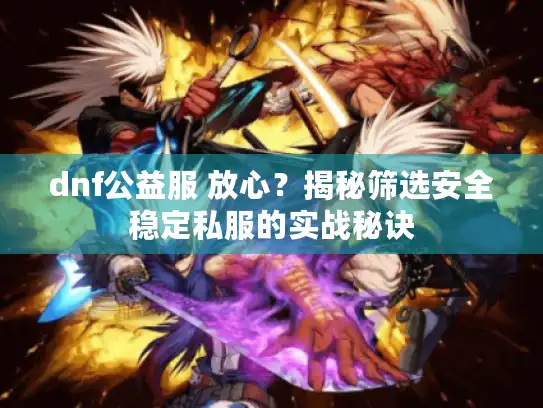 dnf公益服 放心？揭秘筛选安全稳定私服的实战秘诀