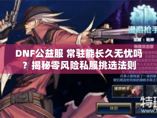 DNF公益服 常驻能长久无忧吗？揭秘零风险私服挑选法则