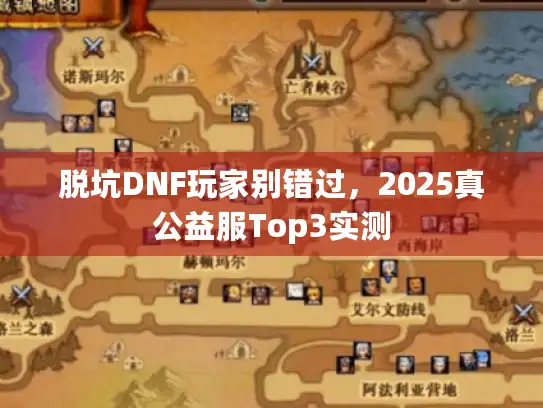 脱坑DNF玩家别错过，2025真公益服Top3实测