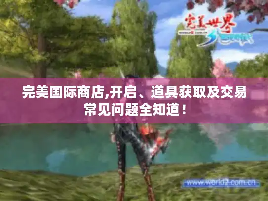 完美国际商店,开启、道具获取及交易常见问题全知道! 完美国际商店,开启、道具获取及交易常见问题全知道!