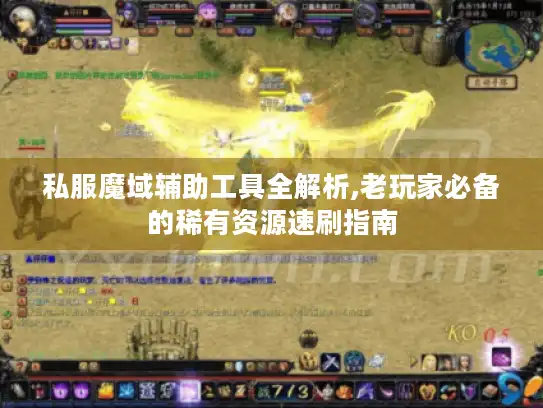私服魔域辅助工具全解析,老玩家必备的稀有资源速刷指南 私服魔域辅助工具全解析,老玩家必备的稀有资源速刷指南