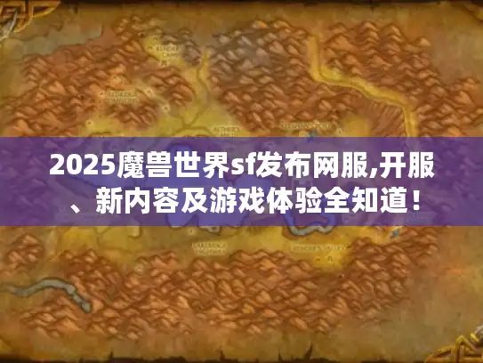 2025魔兽世界sf发布网服,开服、新内容及游戏体验全知道！