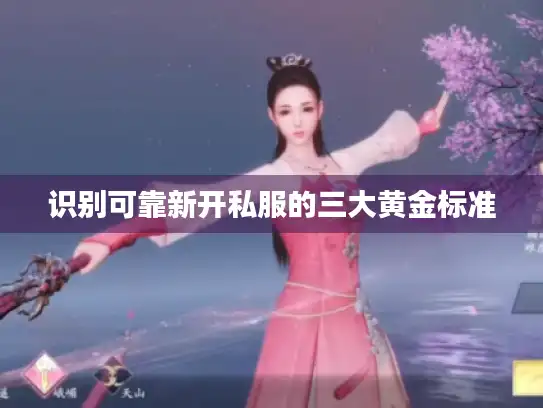 识别可靠新开私服的三大黄金标准