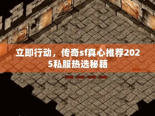 立即行动，传奇sf真心推荐2025私服热选秘籍