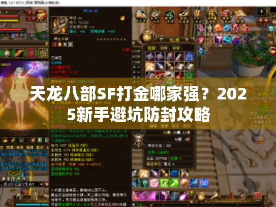 天龙八部SF打金哪家强?2025新手避坑防封攻略 天龙八部SF打金哪家强?2025新手避坑防封攻略