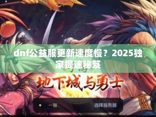 dnf公益服更新速度慢？2025独家提速秘笈