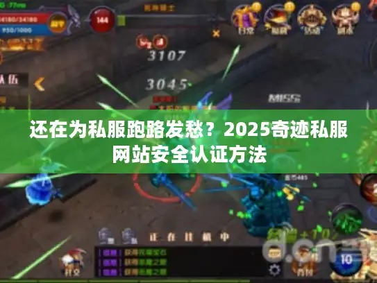 还在为私服跑路发愁？2025奇迹私服网站安全认证方法