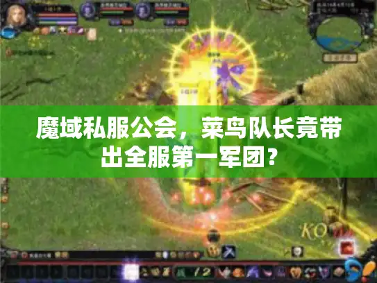 魔域私服公会，菜鸟队长竟带出全服第一军团？