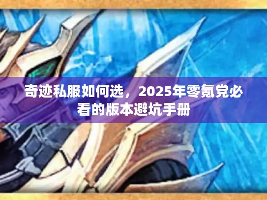 奇迹私服如何选,2025年零氪党必看的版本避坑手册 奇迹私服如何选,2025年零氪党必看的版本避坑手册