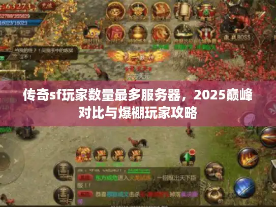传奇sf玩家数量最多服务器，2025巅峰对比与爆棚玩家攻略