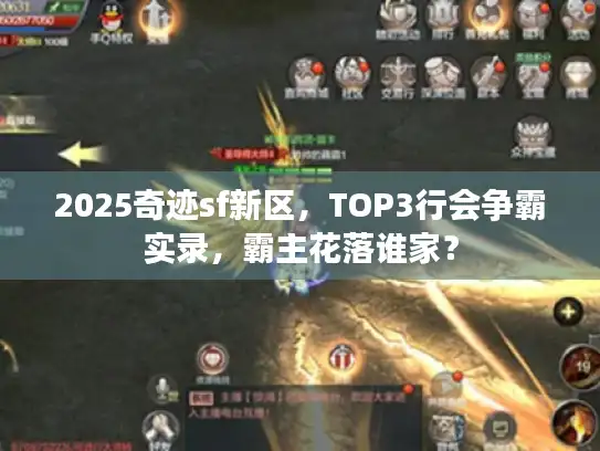 2025奇迹sf新区，TOP3行会争霸实录，霸主花落谁家？