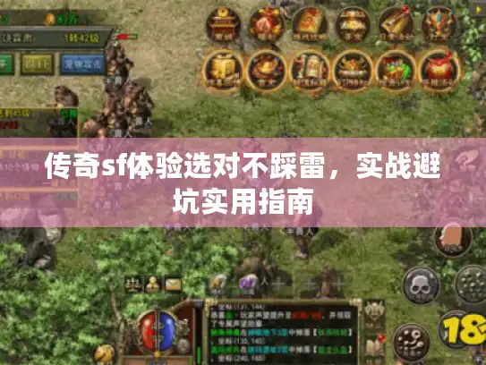 传奇sf体验选对不踩雷，实战避坑实用指南