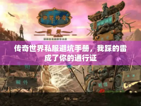 传奇世界私服避坑手册，我踩的雷成了你的通行证