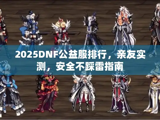 2025DNF公益服排行,亲友实测,安全不踩雷指南 2025DNF公益服排行,亲友实测,安全不踩雷指南