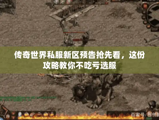 传奇世界私服新区预告抢先看，这份攻略教你不吃亏选服