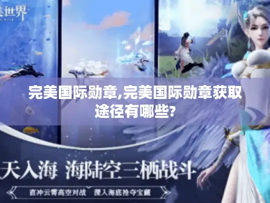 完美国际勋章,完美国际勋章获取途径有哪些? 完美国际勋章,完美国际勋章获取途径有哪些?