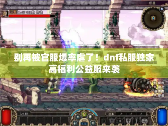 别再被官服爆率虐了！dnf私服独家高福利公益服来袭