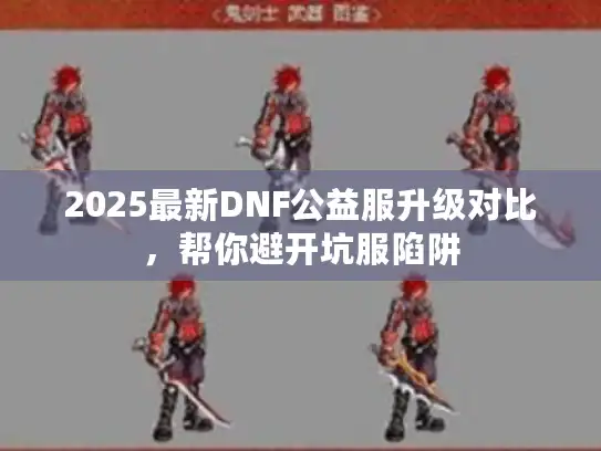 2025最新DNF公益服升级对比，帮你避开坑服陷阱