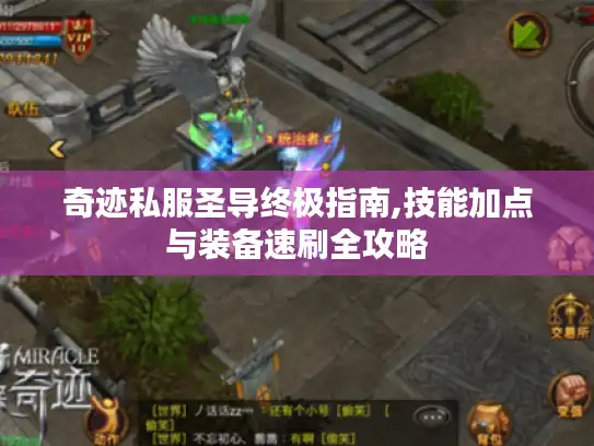 奇迹私服圣导终极指南,技能加点与装备速刷全攻略