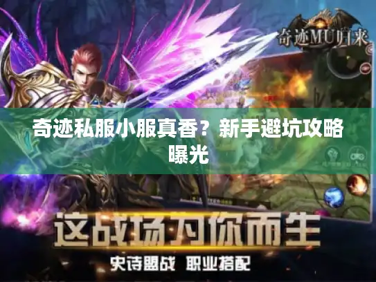 奇迹私服小服真香？新手避坑攻略曝光