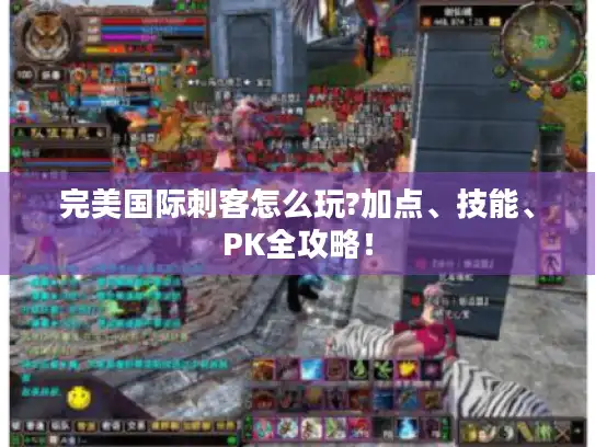 完美国际刺客怎么玩?加点、技能、PK全攻略! 完美国际刺客怎么玩?加点、技能、PK全攻略!