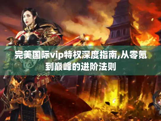 完美国际vip特权深度指南,从零氪到巅峰的进阶法则