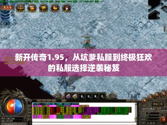 新开传奇1.95，从坑爹私服到终极狂欢的私服选择逆袭秘笈