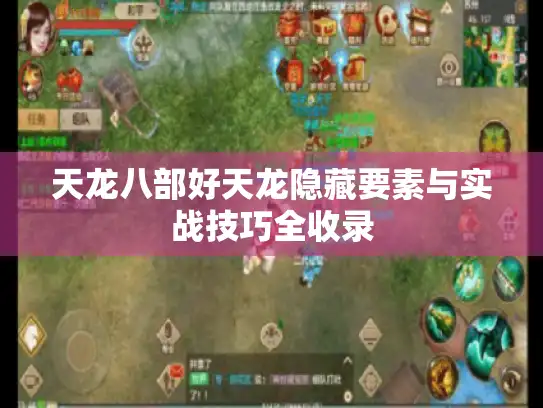 天龙八部好天龙隐藏要素与实战技巧全收录