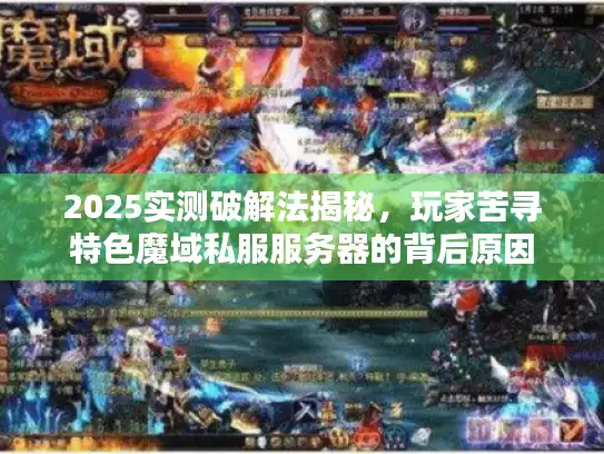 2025实测破解法揭秘，玩家苦寻特色魔域私服服务器的背后原因