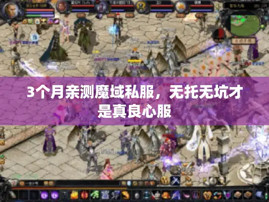 3个月亲测魔域私服，无托无坑才是真良心服