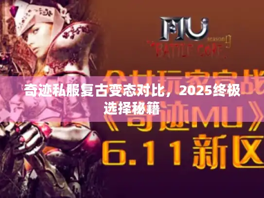 奇迹私服复古变态对比，2025终极选择秘籍