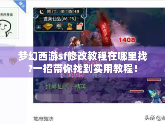 梦幻西游sf修改教程在哪里找?一招带你找到实用教程！