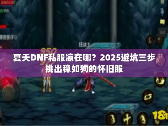 夏天DNF私服凉在哪？2025避坑三步挑出稳如狗的怀旧服