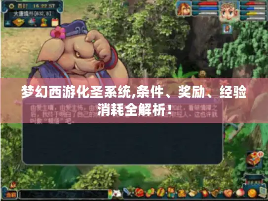 梦幻西游化圣系统,条件、奖励、经验消耗全解析！