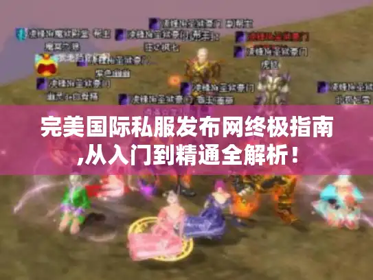 完美国际私服发布网终极指南,从入门到精通全解析！