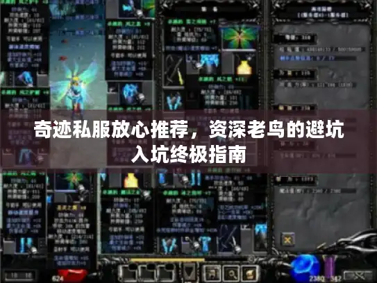 奇迹私服放心推荐,资深老鸟的避坑入坑终极指南 奇迹私服放心推荐,资深老鸟的避坑入坑终极指南