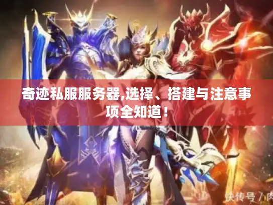 奇迹私服服务器,选择、搭建与注意事项全知道! 奇迹私服服务器,选择、搭建与注意事项全知道!