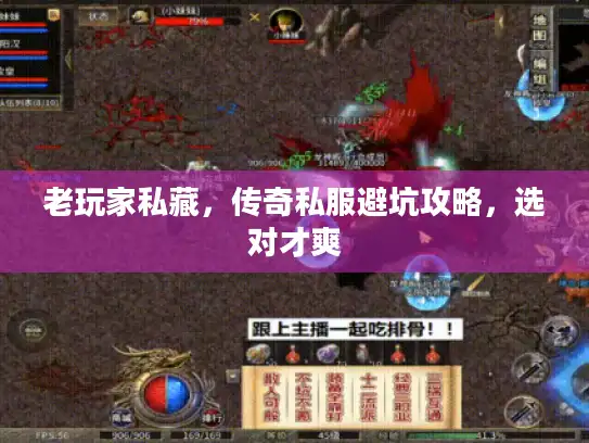 老玩家私藏，传奇私服避坑攻略，选对才爽