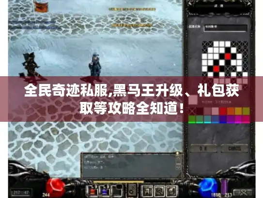 全民奇迹私服,黑马王升级、礼包获取等攻略全知道！