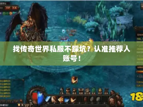 找传奇世界私服不踩坑？认准推荐人账号！