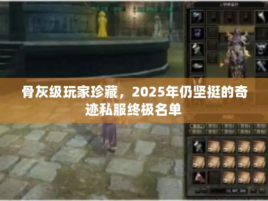 骨灰级玩家珍藏,2025年仍坚挺的奇迹私服终极名单 骨灰级玩家珍藏,2025年仍坚挺的奇迹私服终极名单