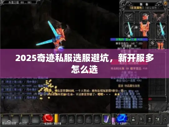 2025奇迹私服选服避坑，新开服多怎么选